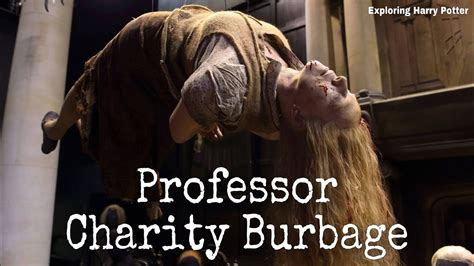 miss charity burbage|Who is Charity Burbage and when did she first appear in the .